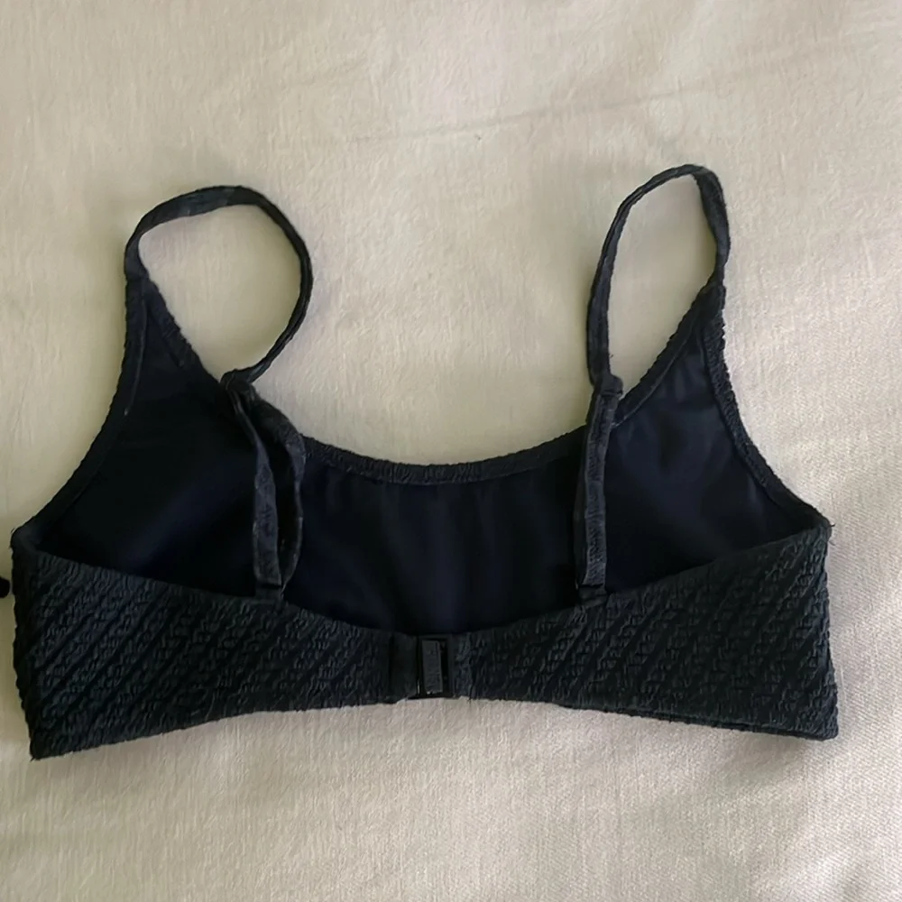 Triangl swimwear navy blue top bottom bag - Picture 3 of 6